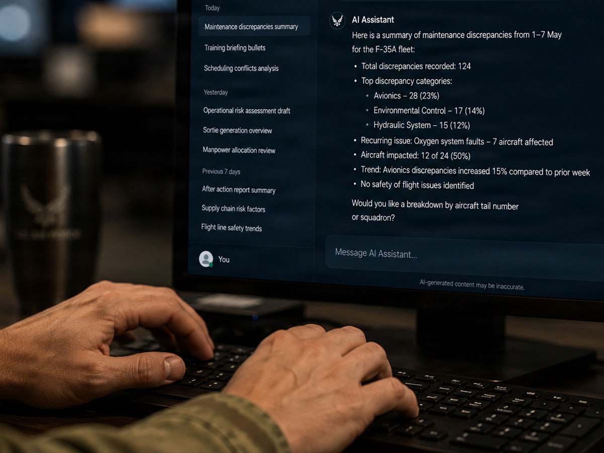 Luke Air Force Base shaping how the Air Force integrates artificial&nbsp;intelligence