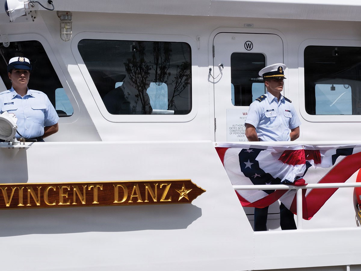 U.S. Coast Guard commissions 62nd Fast Response Cutter honoring 9/11&nbsp;hero