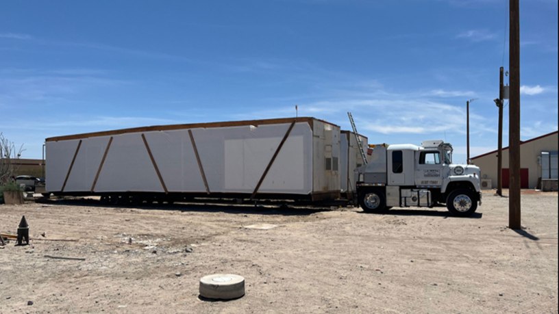 After struggling to reopen after a devastating fire last year, Yuma County’s American Veterans post is about to resume full operations thanks to the transfer of abandoned trailers left behind at U.S. Army Yuma Proving Ground. “It was a benefit to the government to have a no-cost disposal of these items,” said Jonathan Olbert, Operations Division Chief. “A private firm was able to do the relocation from our range to their facility at no cost to the government."