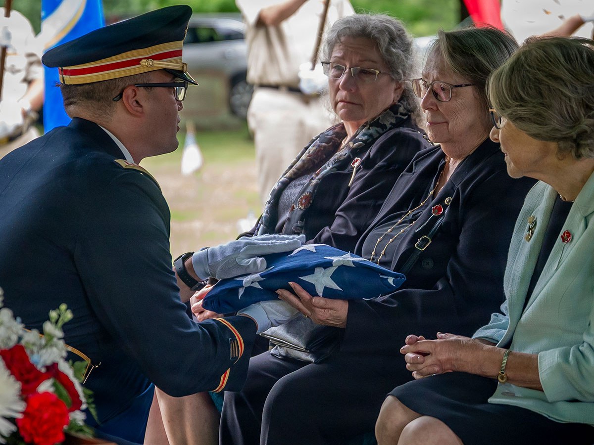 Connecticut WWII Hero laid to rest 81 years after his&nbsp;death