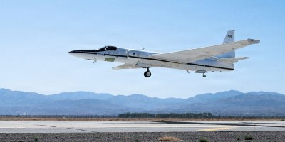 Washington D.C. - NASA ER-2 aircraft will be used to collect data for the Injected Smoke and PYRocumulonimbus Experiment, or INSPYRE. It is expected to deploy in the summer of 2026 and in 2027, using NASA’s high-altitude ER-2 aircraft based in Great Falls, Montana, to study wildfire-driven storms across the western United States and parts of Canada. (NASA photo by Carla Thomas)