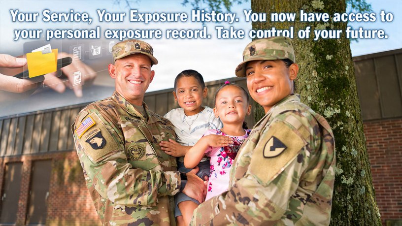 In a major move toward transparency and empowerment, access to the Individual Longitudinal Exposure Record, or ILER, will be expanded to all active duty, National Guard and Reserve members, as well as civilian Common Access Card, or CAC, holders, starting in spring 2026. Expanded access for all veterans without a CAC is planned for late 2026. (Defense Health Agency-Public Health graphic illustration by Joyce Kopatch)
