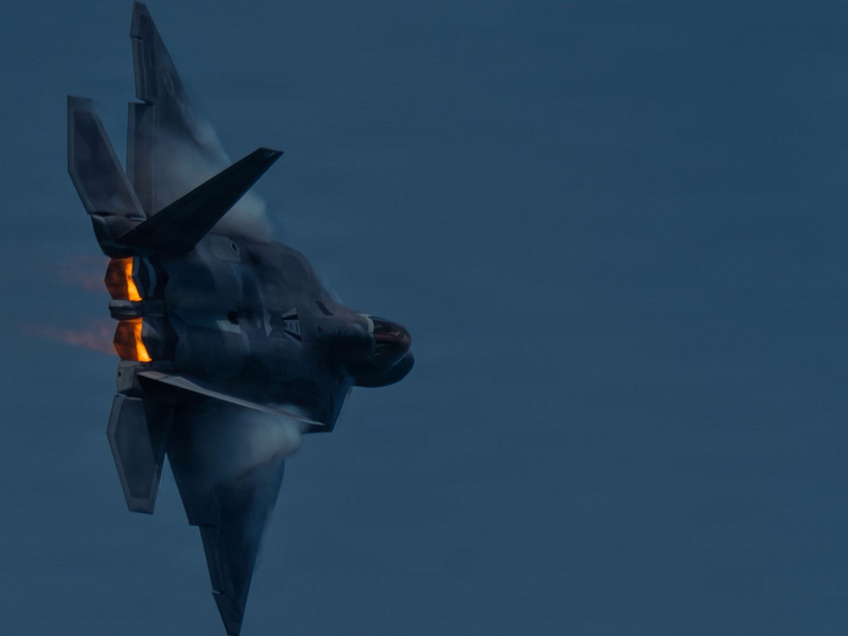 Virginia Air National Guard F-22 Raptors Train Alongside Finnish F-35s at Ebbing&nbsp;ANGB