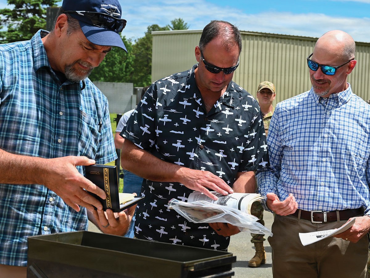 After 29 Years, an A-10 time capsule at the 104th Fighter Wing reveals its&nbsp;secrets