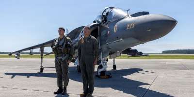 The “sundown” of the AV-8B Harrier II, an iconic aircraft that has supported joint and Marine Corps operations for over 40 years, also represents the dawn of a new era; it paves the way for 2nd MAW’s full transition to the F-35B and C Lightning II.