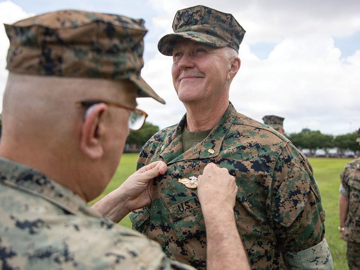 At 67, Sailor becomes oldest to ever earn Fleet Marine Forces&nbsp;Pin