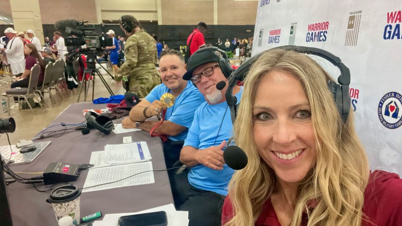 Dixon at the 2026 Warrior Games