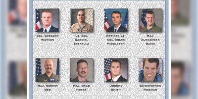 Following a 24-hour waiting period after all next-of-kin notifications were completed, in accordance with Department of War policy, Edwards Air Force Base released the names of the eight people killed when a B-52 Stratofortress crashed shortly after takeoff during a routine test mission Monday.