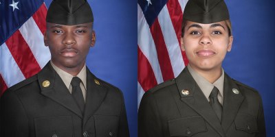 PFC Jabari Linwood Roebuck and PFC Chamill Larai London
