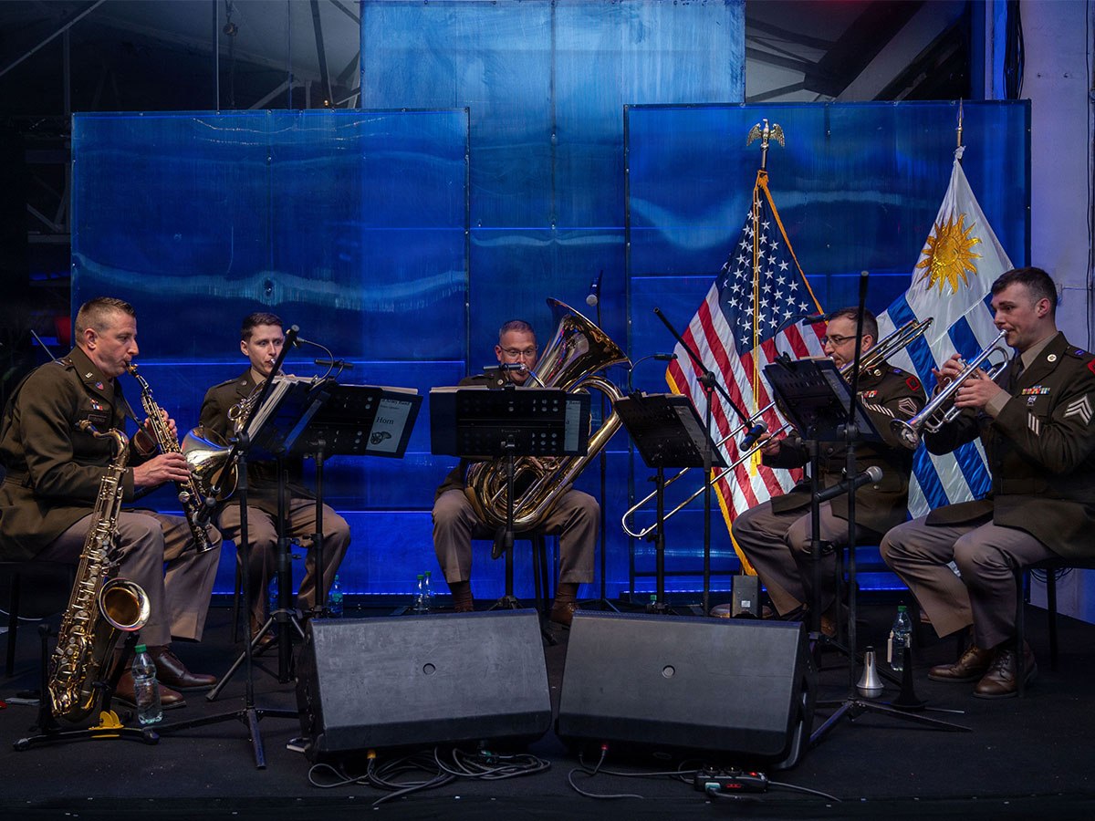 Celebrating 250 years: 102nd Army Band performs in Uruguay for the first&nbsp;time