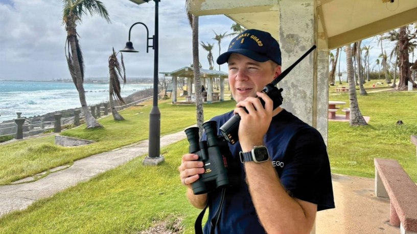 U.S. Coast Guard crews continue to assess aids to navigation, waterways, and channel conditions across the Marianas following Super Typhoon Bavi, working toward reopening ports to commercial operations as soon as it is safe to do so. (U.S. Coast Guard photo by Lt. Gabe LaMartina)