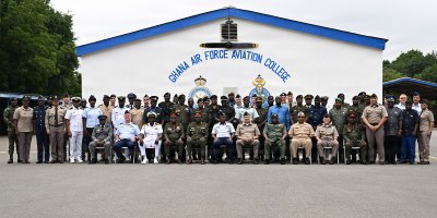 Multinational participants pose for a group photo during the West Africa Religious Affairs Symposium (WARAS) in Accra, Ghana, July 14, 2026.