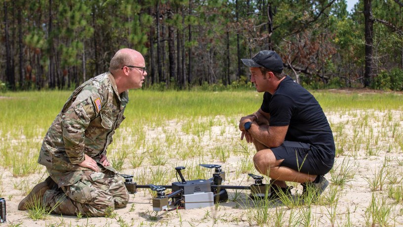 When Staff Sgt. Tyler Allen identified an opportunity to enhance the Psychological Operations mission and capabilities, he began researching, designing and testing a custom unmanned aircraft system.