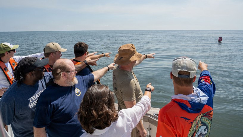 A team of scientists and sailors from the Naval Meteorology and Oceanography Command and commercial technology partner Oshen. has achieved a major milestone: accurately mapping shallow, inshore waters, in challenging conditions, using an autonomous vessel on July 20, 2026.