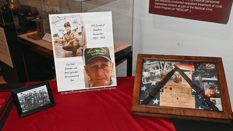 U.S. Army Cpl. Daniel A. Caballero was posthumously awarded the Purple Heart during a ceremony Aug. 11, bringing long-overdue recognition to a Soldier whose service spanned front-line combat, medical recovery and one of the war’s most solemn missions.