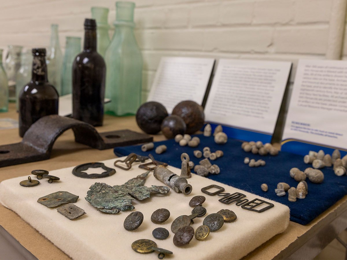 NAS Pensacola Partners with University of Georgia to Safeguard Archaeological&nbsp;Artifacts