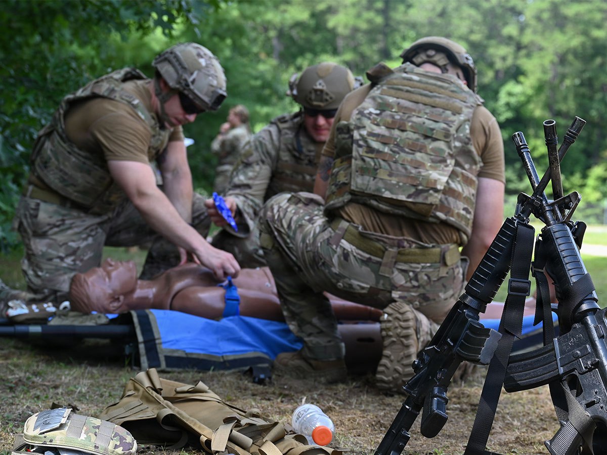 104th Fighter Wing boosts medical readiness through the Wing’s first dual tier Tactical Combat Casualty Care&nbsp;training