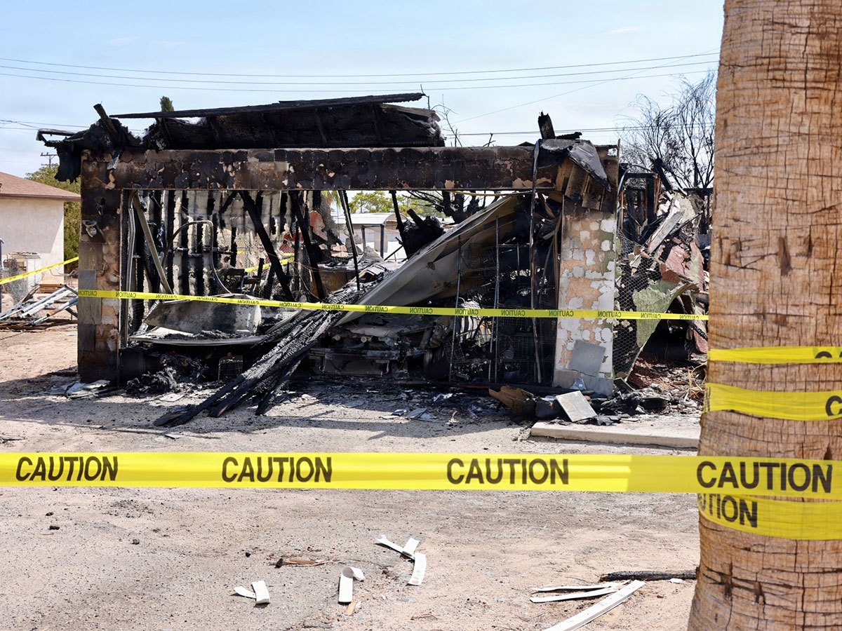 Navy corpsmen, Marines save residents from burning home after Twentynine Palms&nbsp;explosion