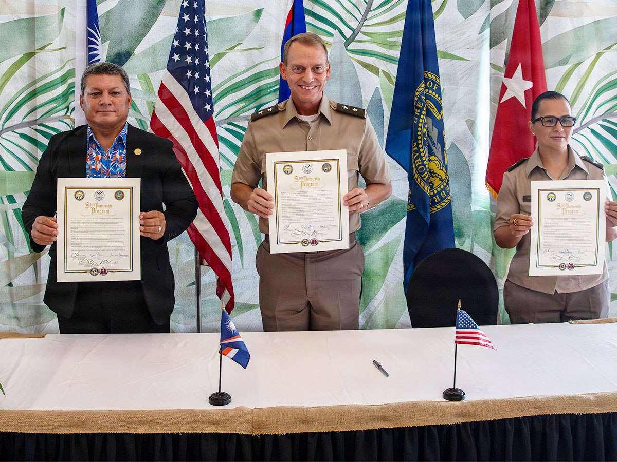 Guam, Nebraska National Guard Form Tri-Lateral Partnership with Republic of the Marshall&nbsp;Islands