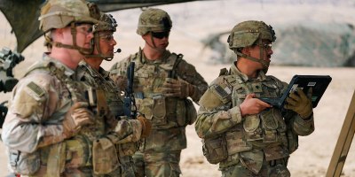 Soldiers assigned to the 77th Field Artillery Regiment, 4th Infantry Division Artillery, listen to orders from their chain of command during exercise Ivy Sting 5, March 10, 2026, Fort Carson, Colorado. (U.S. Army photo by Spc. Wilfred Salters, Jr., Combined Arms Command Public Affairs)