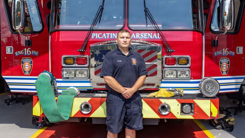 The family of a motor vehicle accident victim is praising the quick and selfless actions of an off-duty Picatinny Arsenal firefighter who stopped to provide critical roadside aid before emergency crews arrived to the scene earlier this summer.