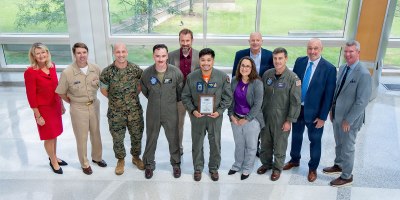 Naval Air Warfare Center Weapons Division personnel and mission partners across Naval Air Systems Command and other organizations, Team Hornet received the Edward H. Heinemann Award during the NAVAIR Commander’s Awards Ceremony in Patuxent River, Maryland on Sep. 1.