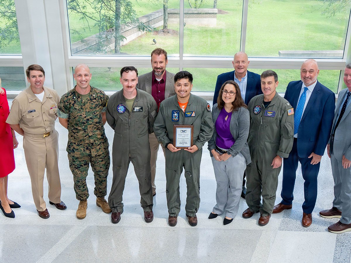 NAWCWD team earns honor for life-saving F/A-18&nbsp;capability