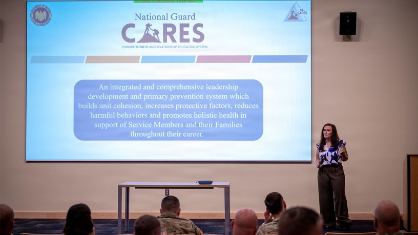 The Connecticut National Guard held its 2026 Leadership Symposium at Camp Nett Sept.19-20, bringing together company- and field-grade officers, noncommissioned officers and industry and partner agency leaders for two days built around the theme, "Transformation and Future."