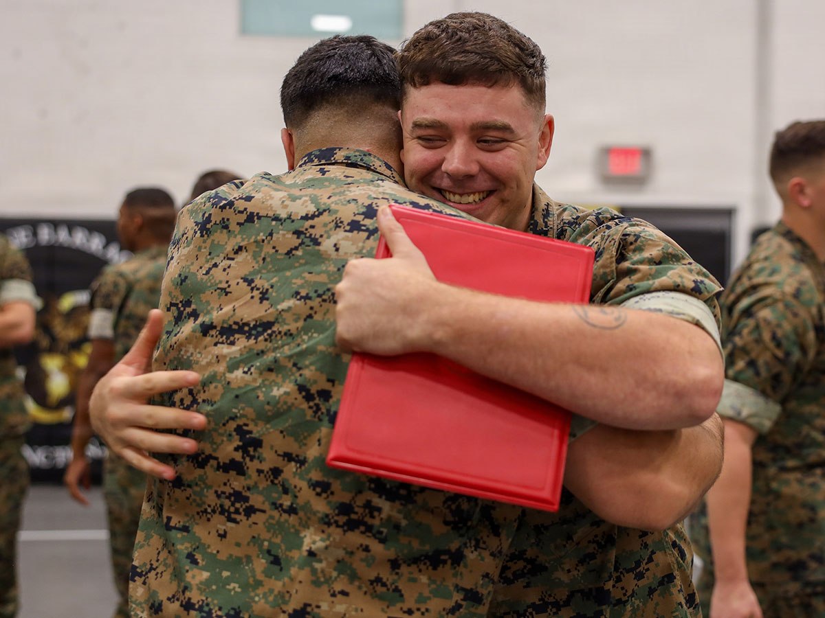 Bravo Company Marine recognized for initiative, service to&nbsp;others