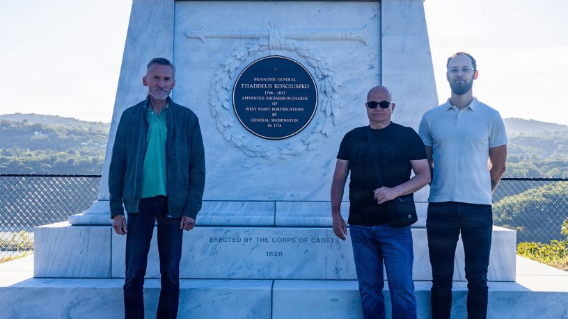 Three members of Poland’s Foundation for the Virtualization of National Cultural Heritage traveled approximately 4,200 miles to the U.S. Military Academy from Sept. 14-29 to digitally document Revolutionary War-era sites and artifacts associated with the Polish-American hero.