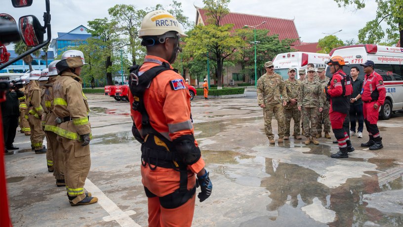 Idaho Air National Guardsmen, including two fire protection specialists from the 124th Civil Engineer Squadron, traveled to Phnom Penh, Cambodia, Sept. 19-26, 2026, to assess fire response capabilities and lay the groundwork for future training through Idaho’s State Partnership Program.